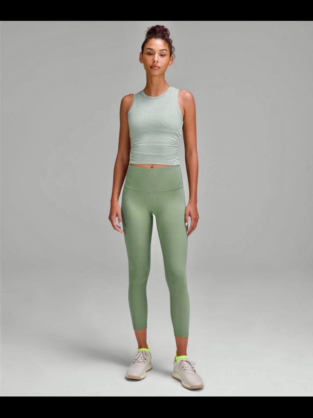 Lululemon Wunder Train High Rise Ribbed Leggings Women Like New